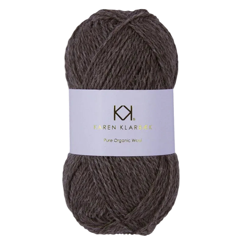 2004_Pure Organic Wool - Sandbrown Melange - Økologisk uldgarn fra Karen Klarbæk