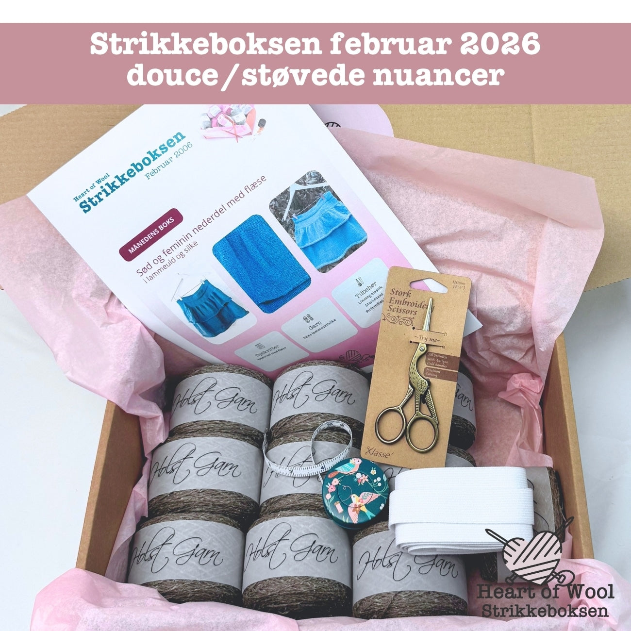 02 Februar 2026 Strikkeboksen - enkeltboks
