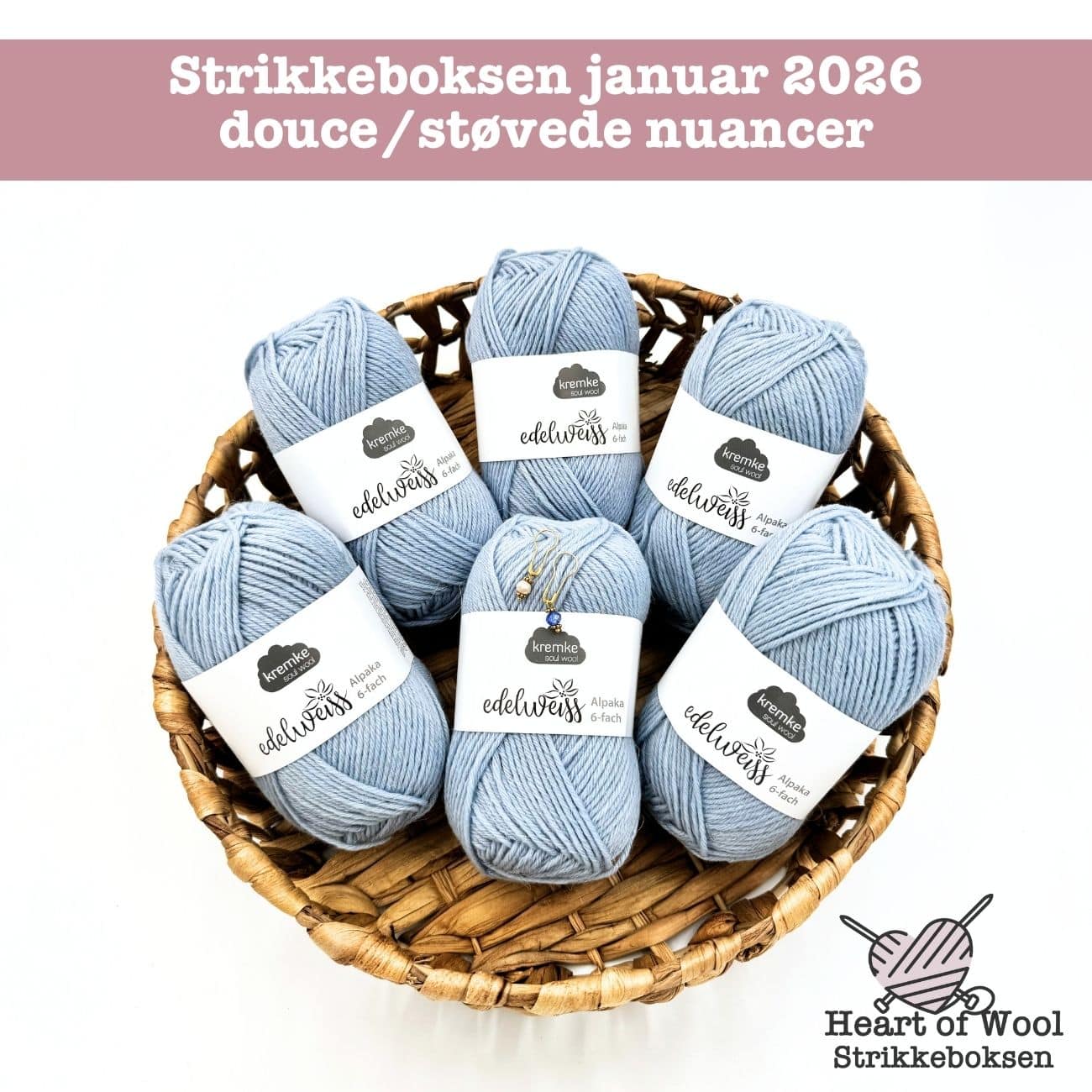 01 Januar 2026 Strikkeboksen - enkeltboks