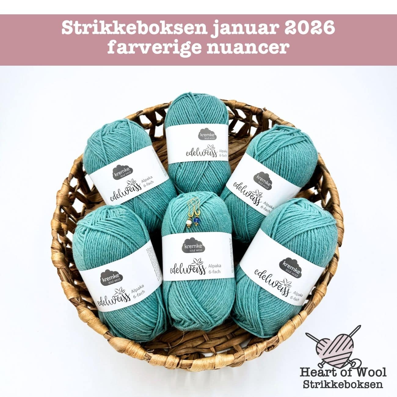 01 Januar 2026 Strikkeboksen - enkeltboks