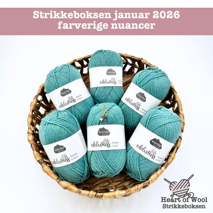 01 Januar 2026 Strikkeboksen - enkeltboks
