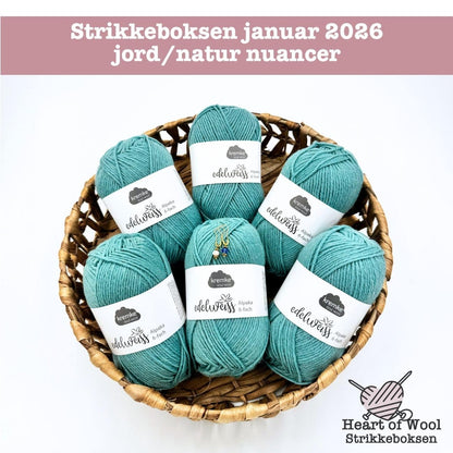 01 Januar 2026 Strikkeboksen - enkeltboks