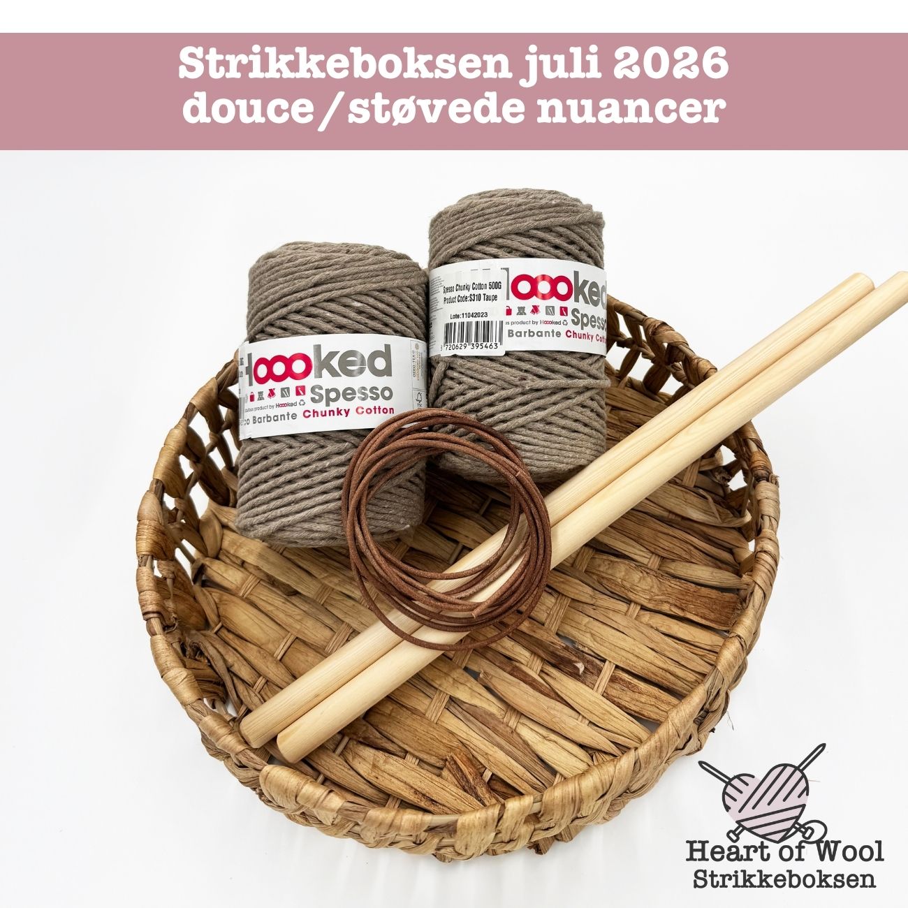 07 Juli 2026 Strikkeboksen - enkeltboks