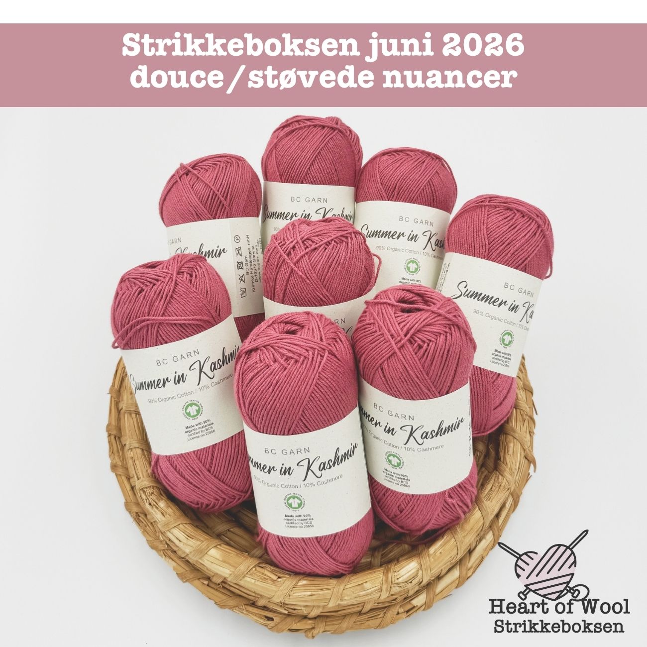 06 Juni 2026 Strikkeboksen - enkeltboks