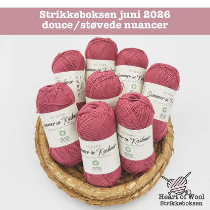 06 Juni 2026 Strikkeboksen - enkeltboks