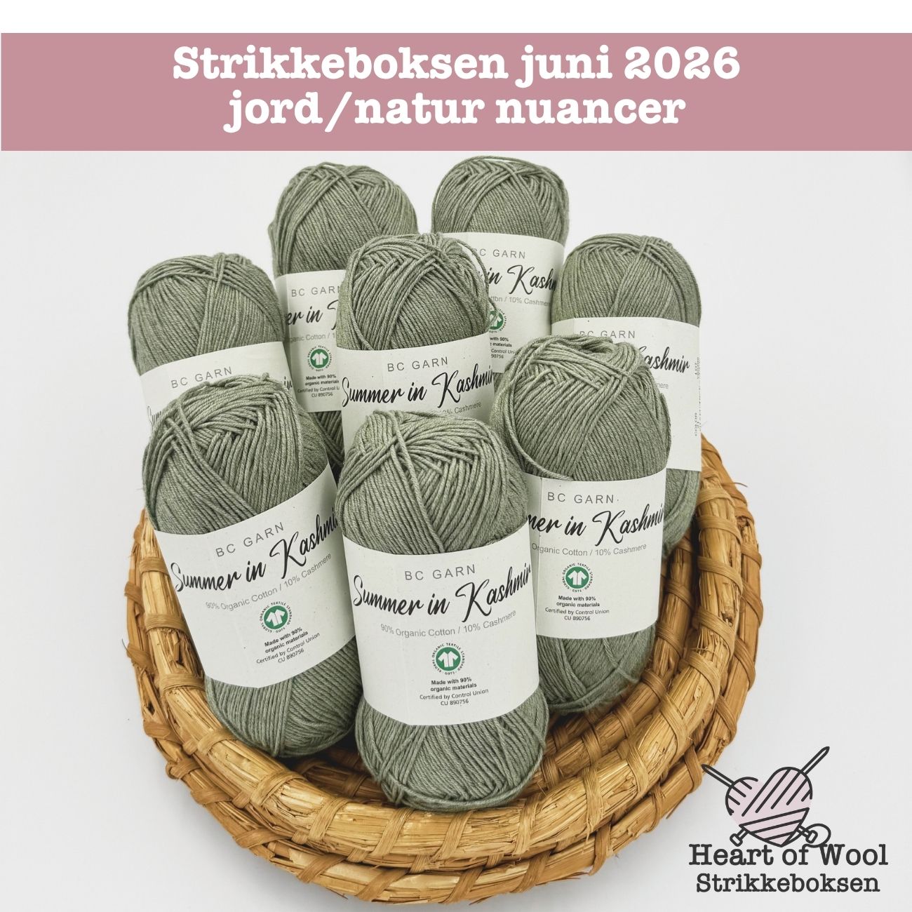06 Juni 2026 Strikkeboksen - enkeltboks
