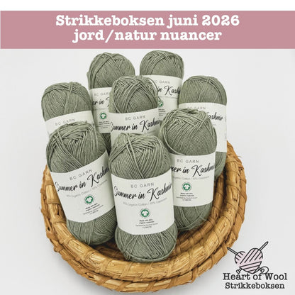 06 Juni 2026 Strikkeboksen - enkeltboks