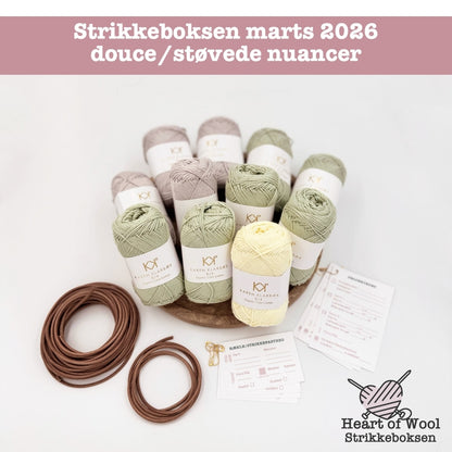 03 Marts 2026 Strikkeboksen - enkeltboks