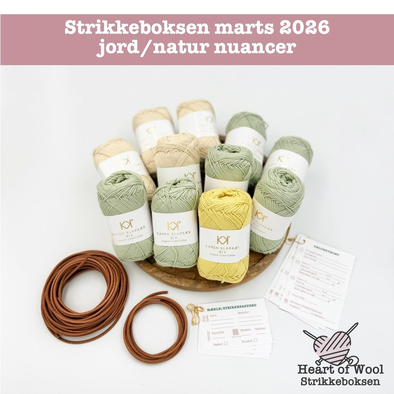 03 Marts 2026 Strikkeboksen - enkeltboks