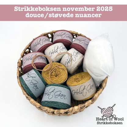 11 November 2025 Strikkeboksen - enkeltboks