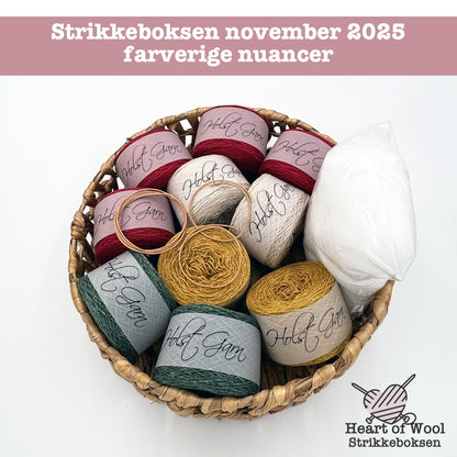11 November 2025 Strikkeboksen - enkeltboks