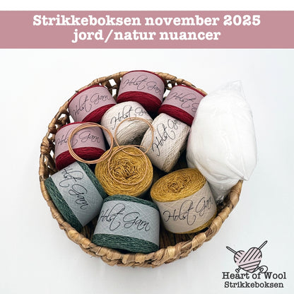 11 November 2025 Strikkeboksen - enkeltboks