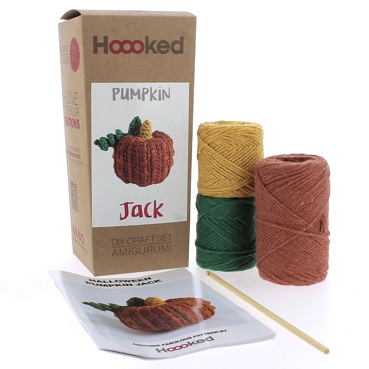 Hoooked - DIY Hæklekit - Pumpkin Jack